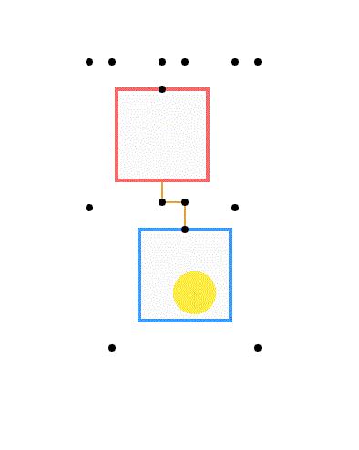 关联线探究，如何连接流程图的两个节点