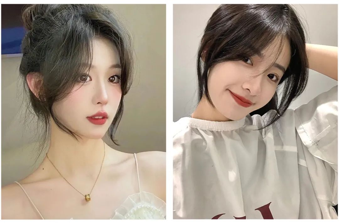 赵露思这刘海是怎么剪的,赵露思新发型齐刘海