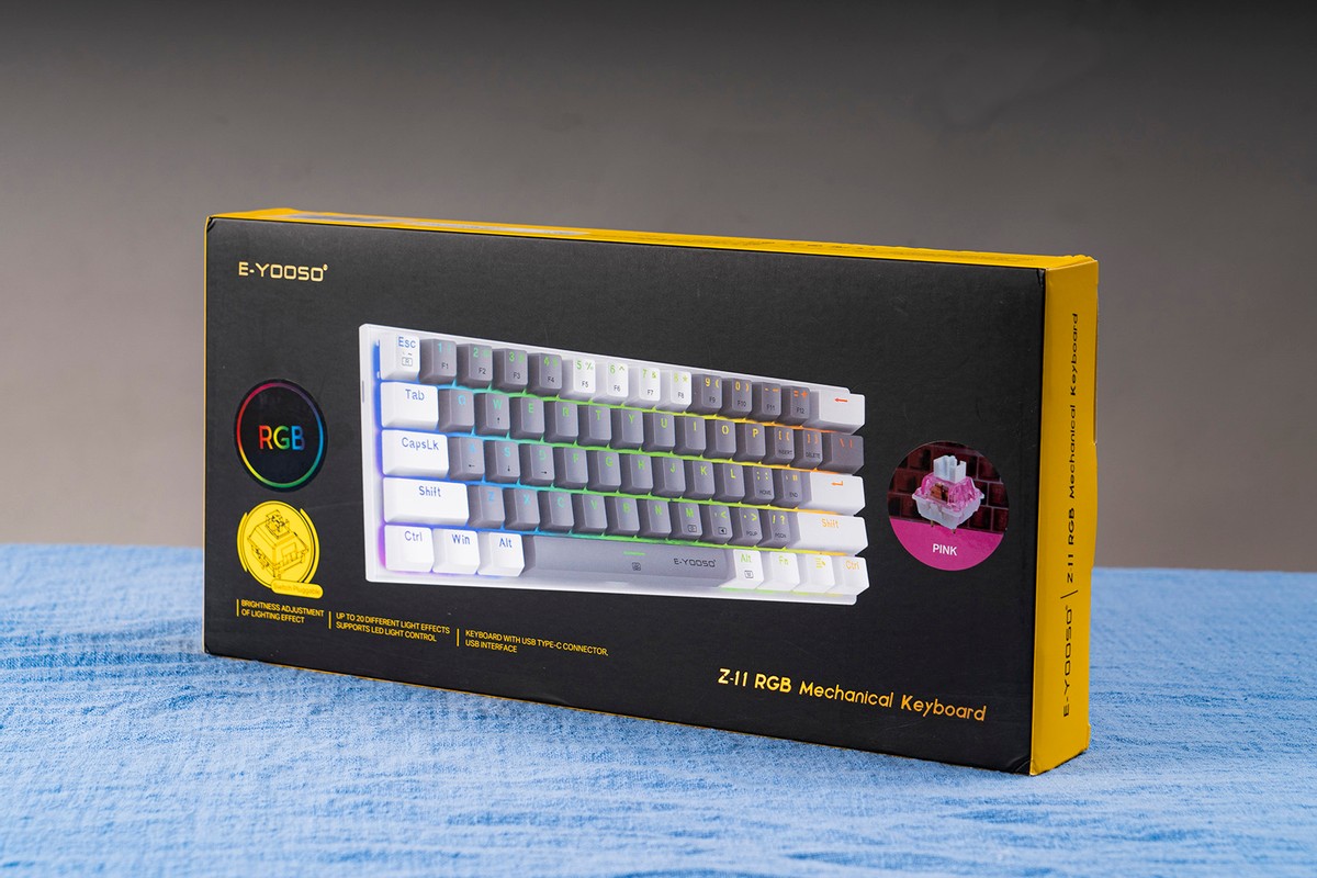 极简的快乐，e元素z11Pro，61键小键盘体验报告