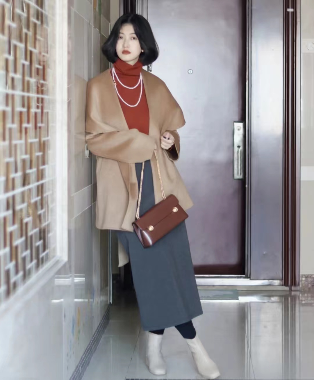 秋冬穿搭很简单这样穿秒变女神,今年冬季最火的穿搭精致女生必看