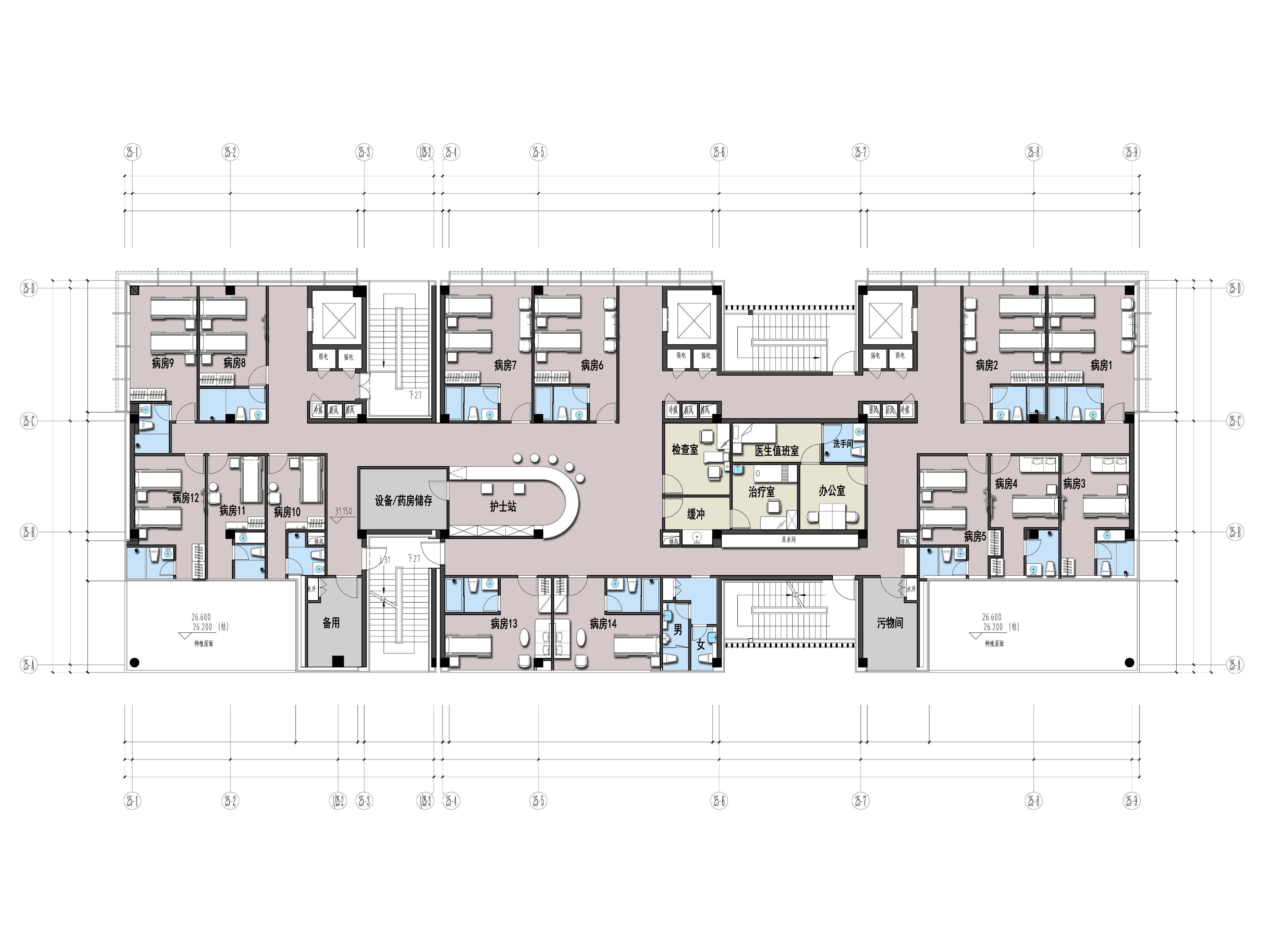 文华东方设计/深圳前海MOU眼科医院设计