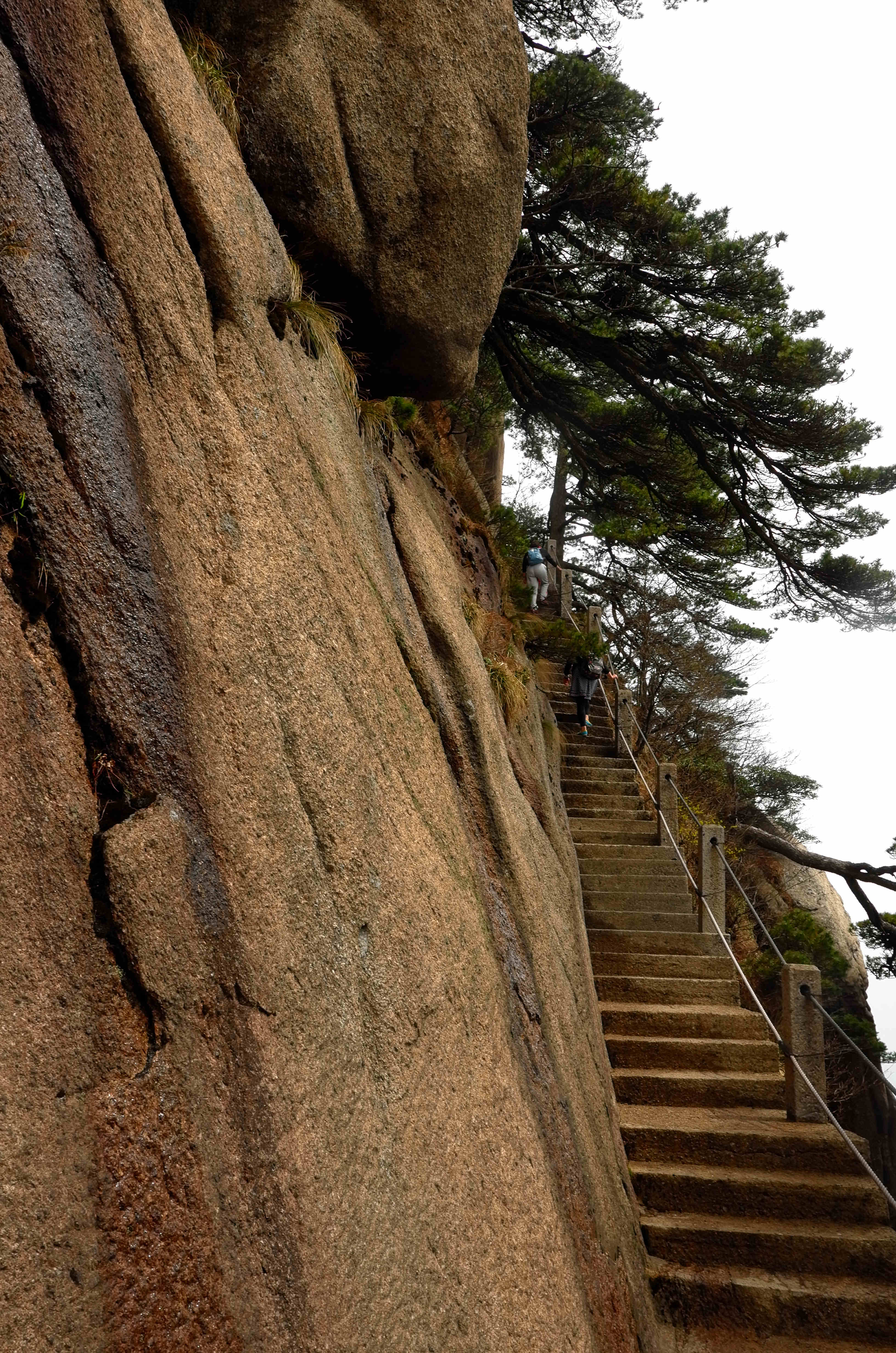 黄山天都峰会走鲫鱼背吗,黄山天都峰鲫鱼背第一视角