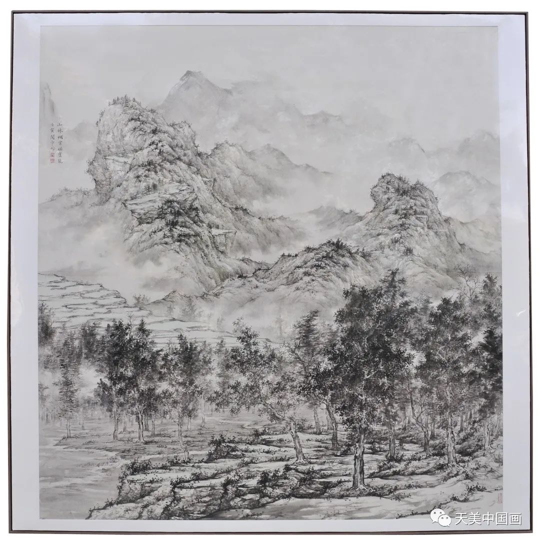 天津美术学院山水画高研班,中国美术学院国画毕业展