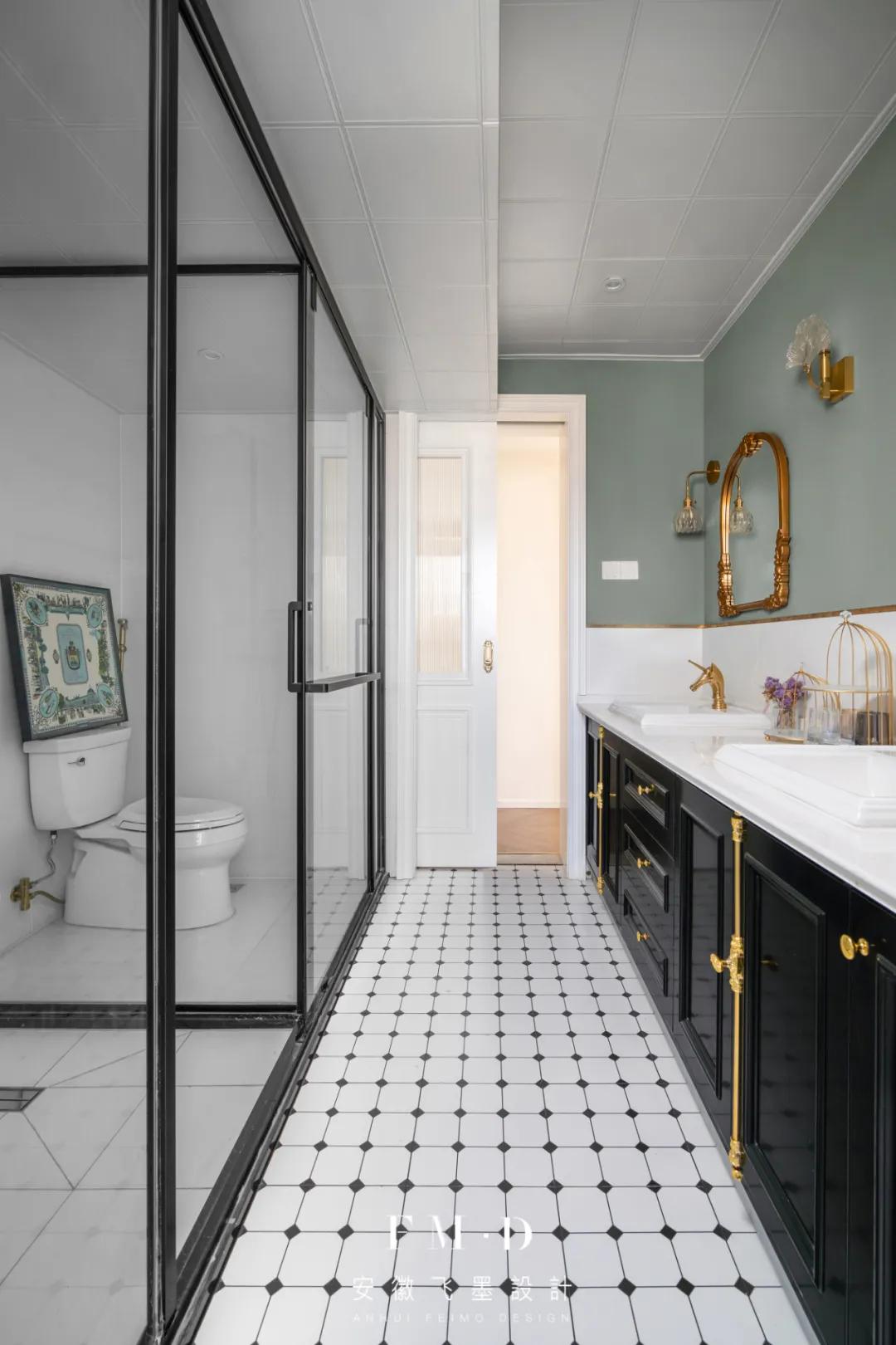 二十款高颜值卫生间布局设计分享,从细节教您设计自己卫生间