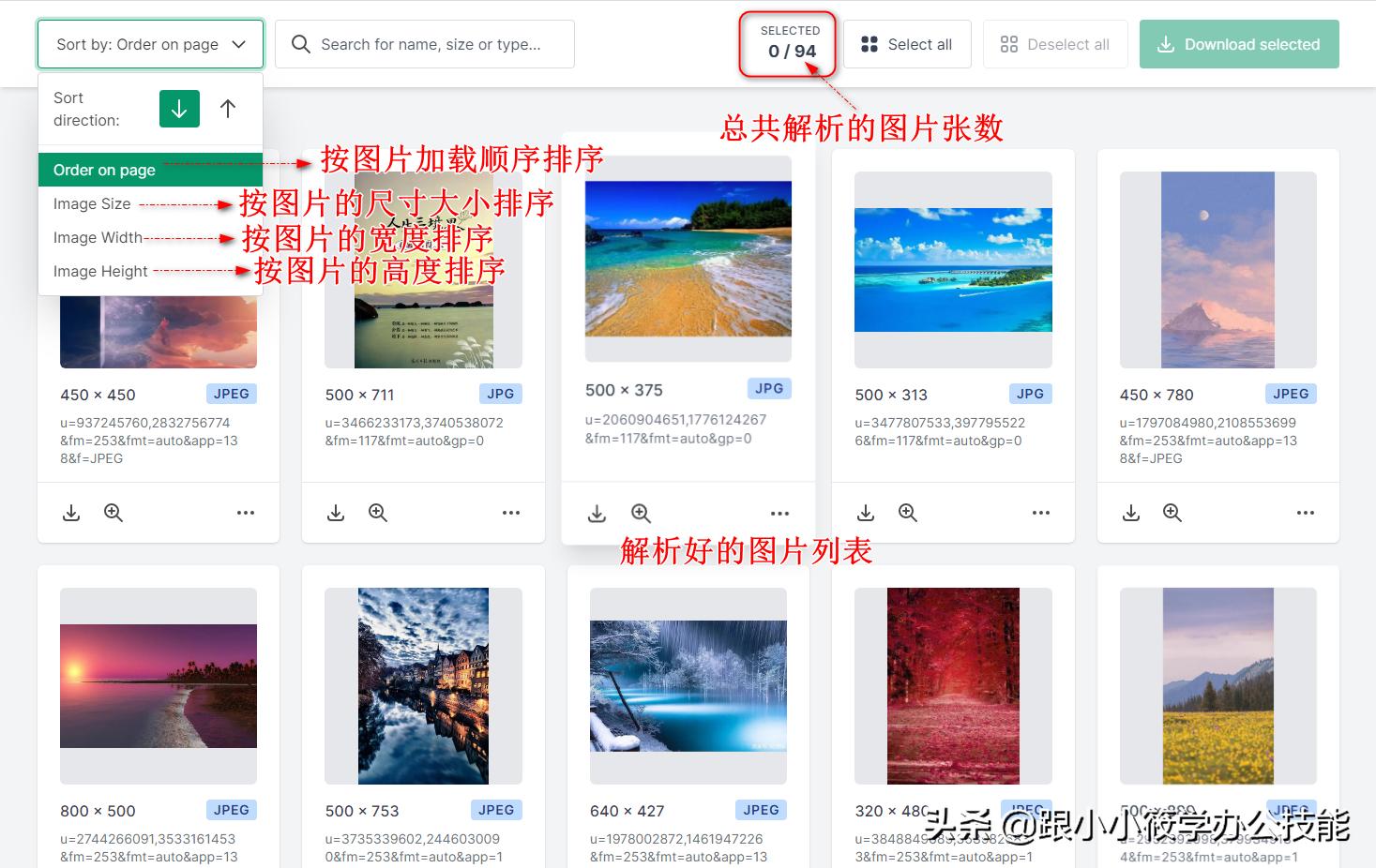 好网站不私藏！这个批量*载下**图片的在线工具，免费又实用