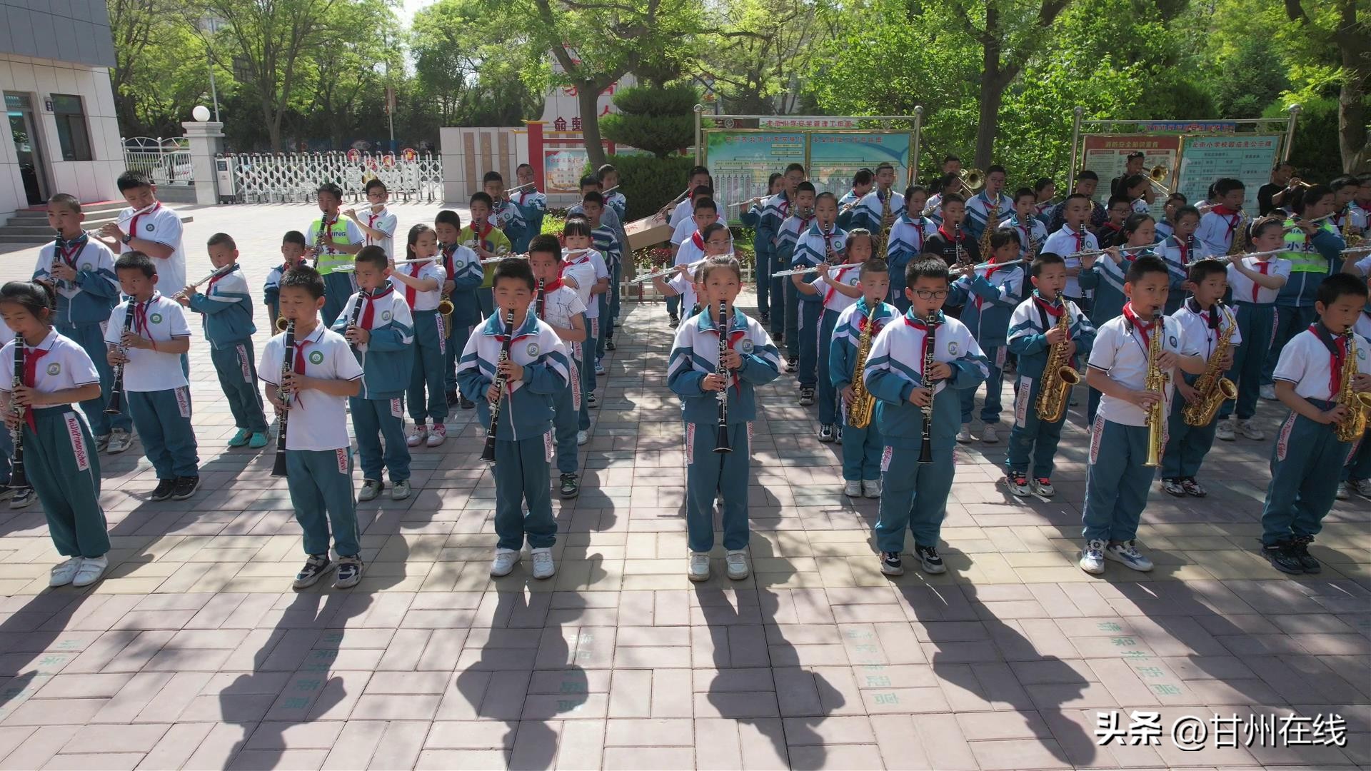 甘州：“3+2”作业单让校园生活“靓”起来