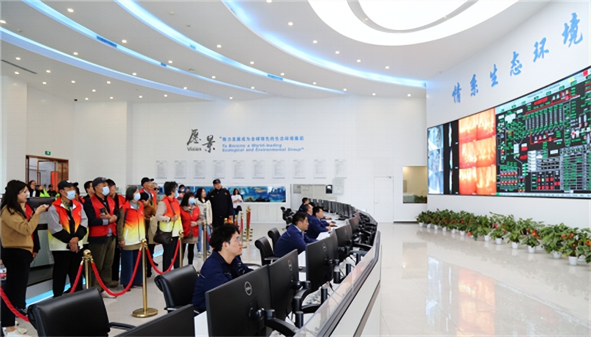 苏州垃圾体验站,市民参观垃圾污水处理