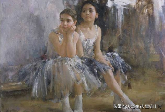 高清油画静物大师作品,欣赏超写实人物油画