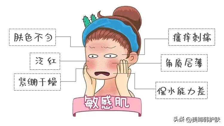 红血丝敏感肌夏天怎么护肤,敏感肌的正确护肤方法