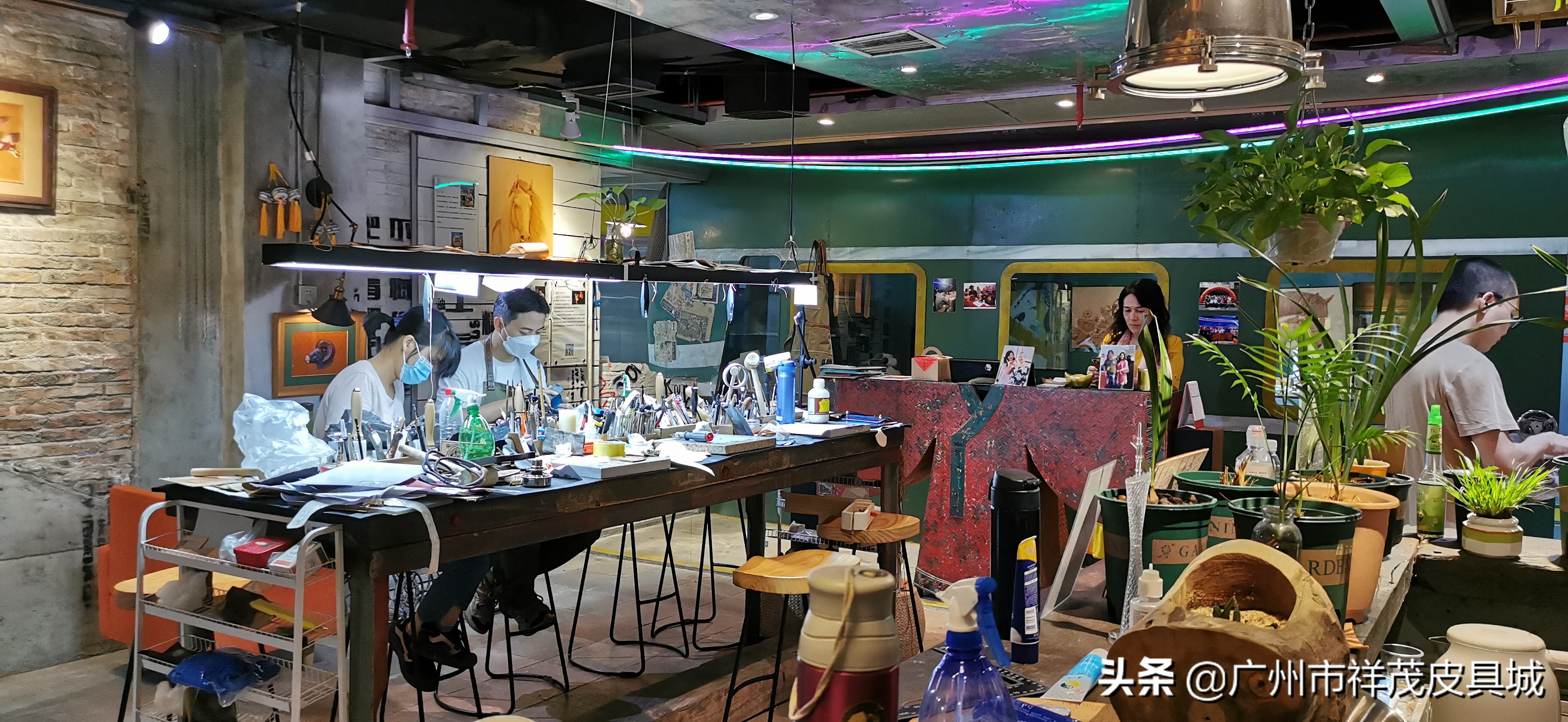 三元里手工皮具一条街,三元里原创手工街