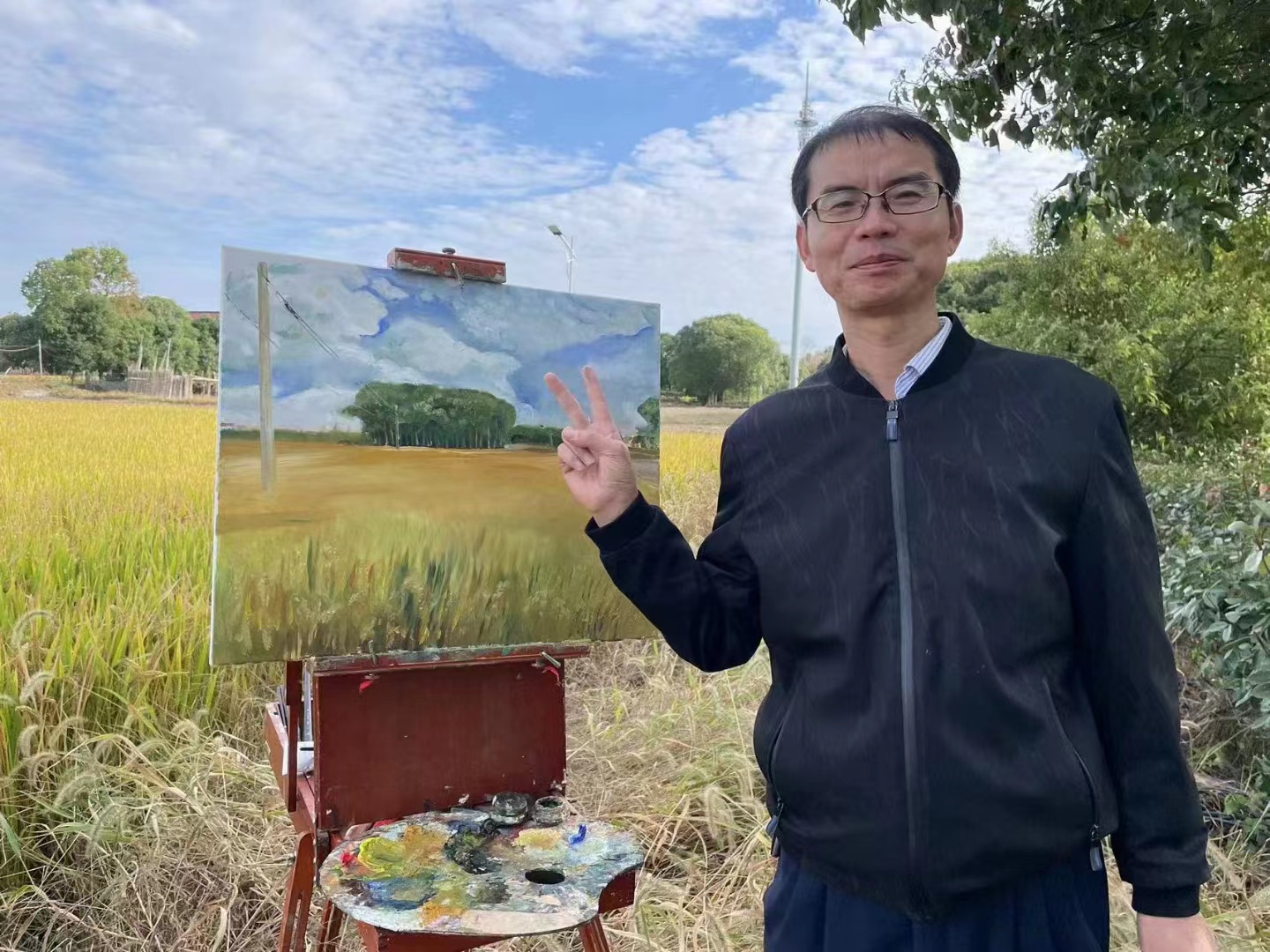 中美艺术作品展,中美书画艺术交流展