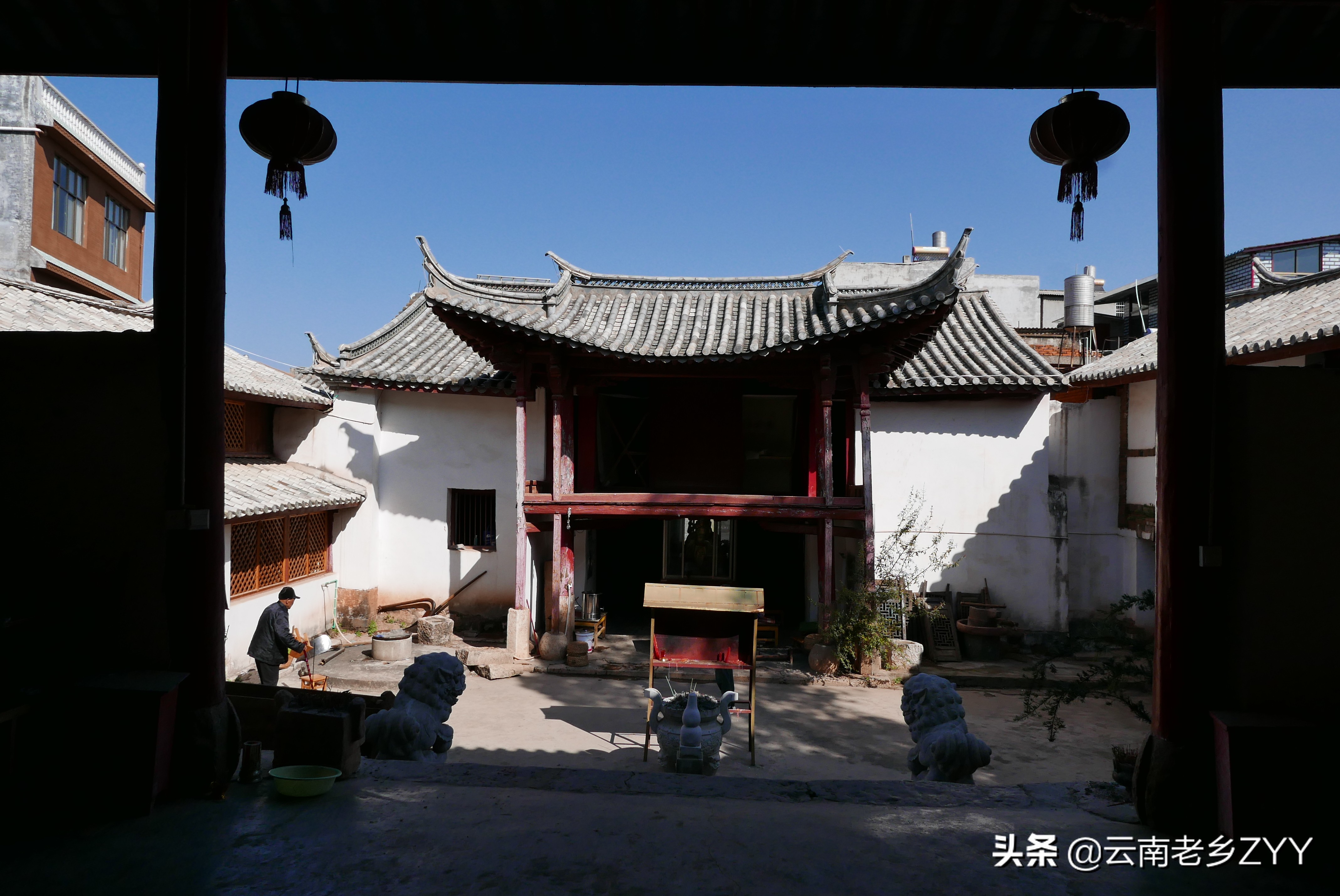 晋宁福安村，一个100多年历史的老村