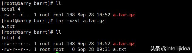 linux中的打包压缩命令的格式,linux压缩打包命令