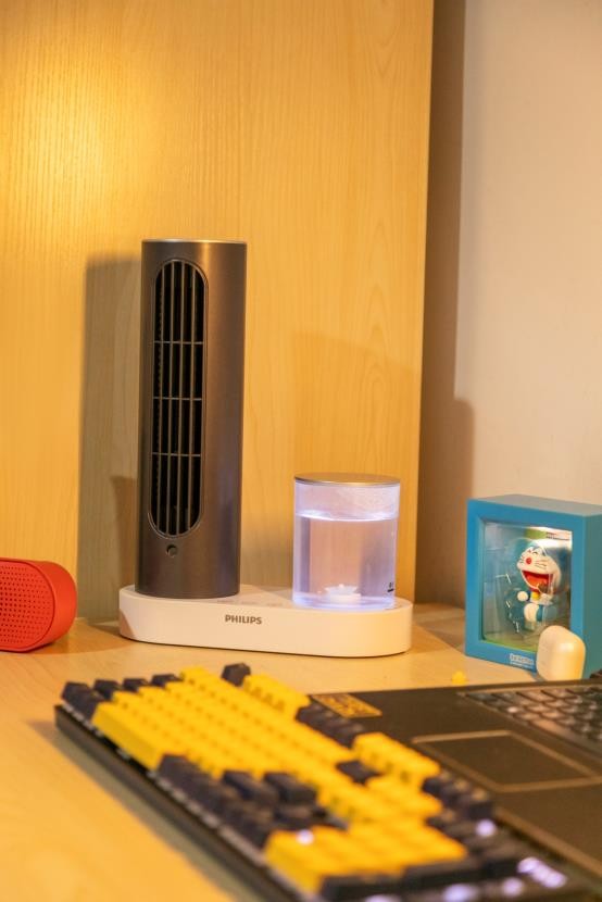 夏天降温神器随身携带空气加湿器,电风扇加湿器家里专用