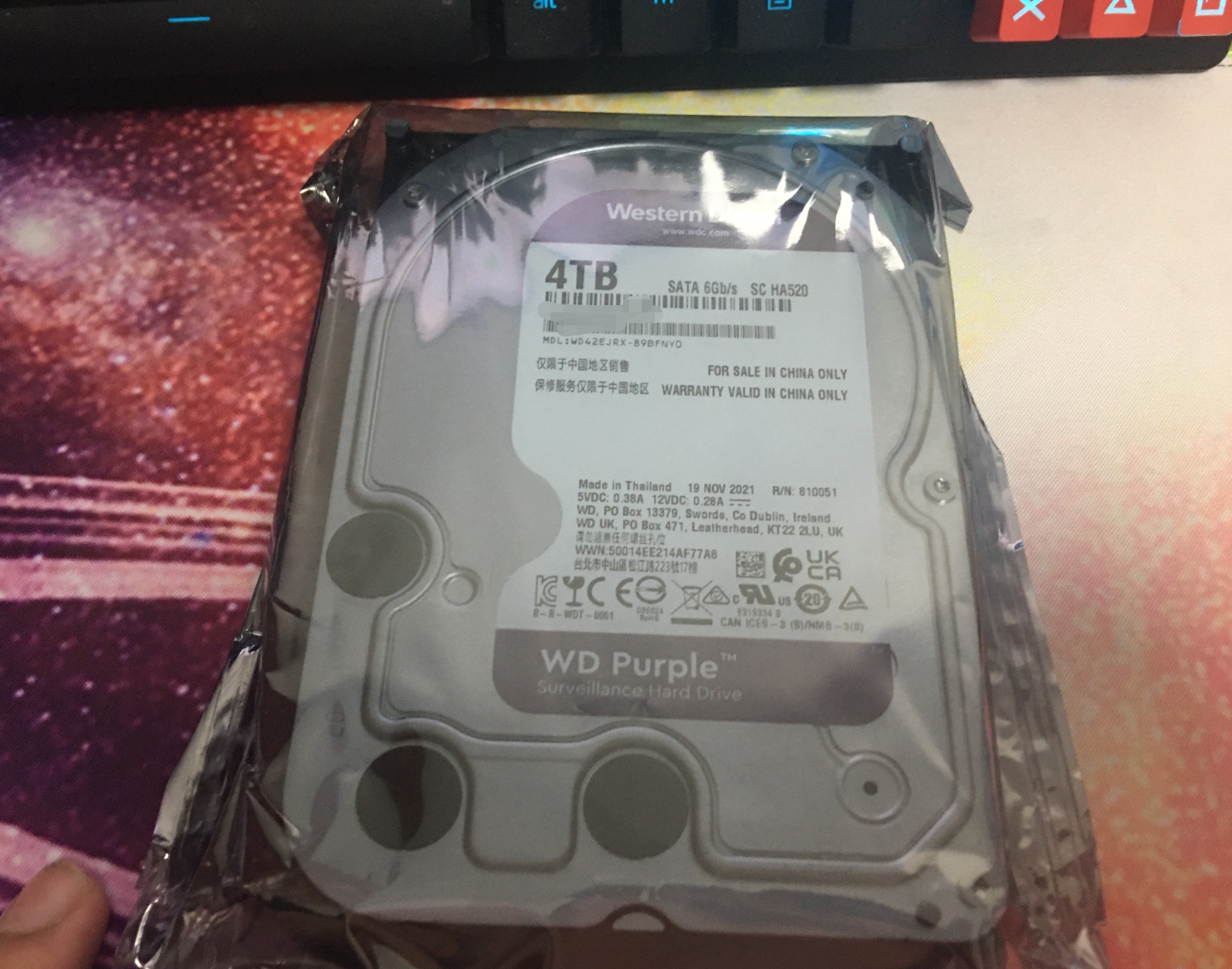 西数紫盘4T有几款,西数硬盘紫盘4t实际测试