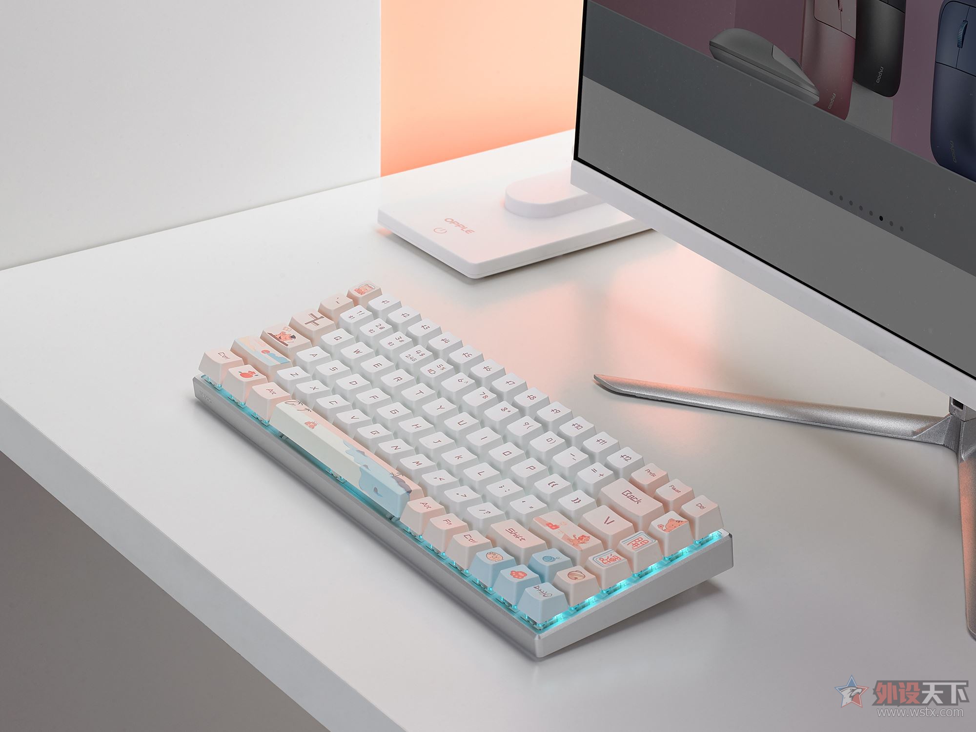 雷柏mt510pro无线蓝牙机械键盘,雷柏机械键盘510