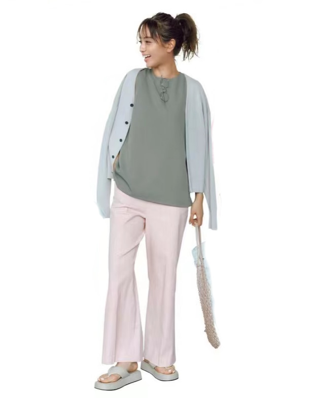 夏季多巴胺配色穿搭,以白色为底色的多巴胺穿搭