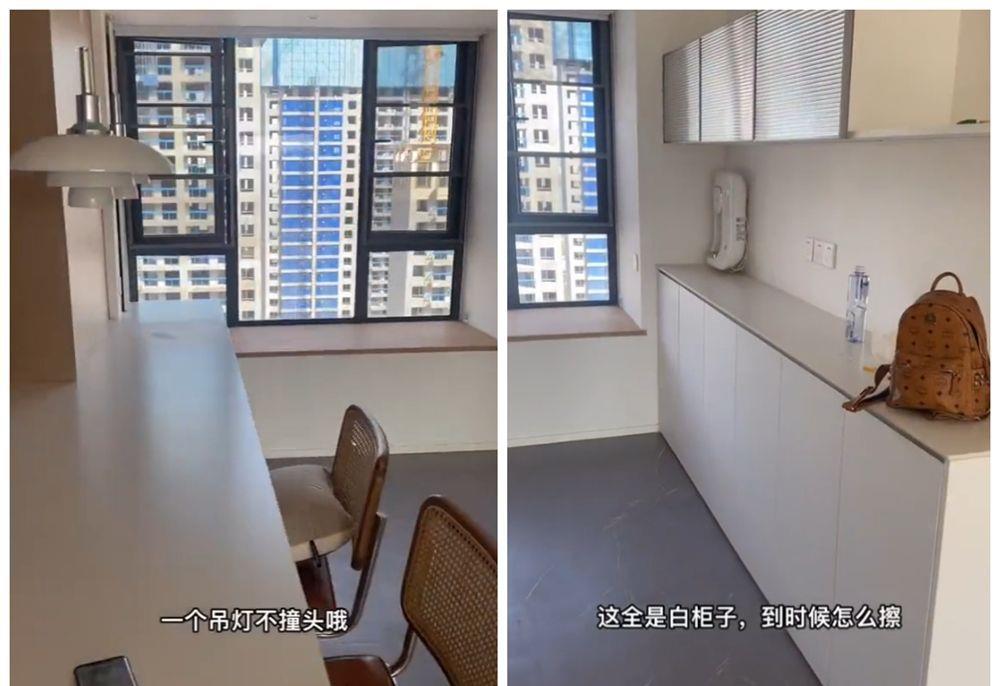 一位湖*姑北**娘，模仿长辈吐槽自家极简装修，网友：太真实了