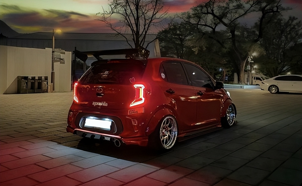 起亚凯酷改装绞牙避震,起亚picanto宽体