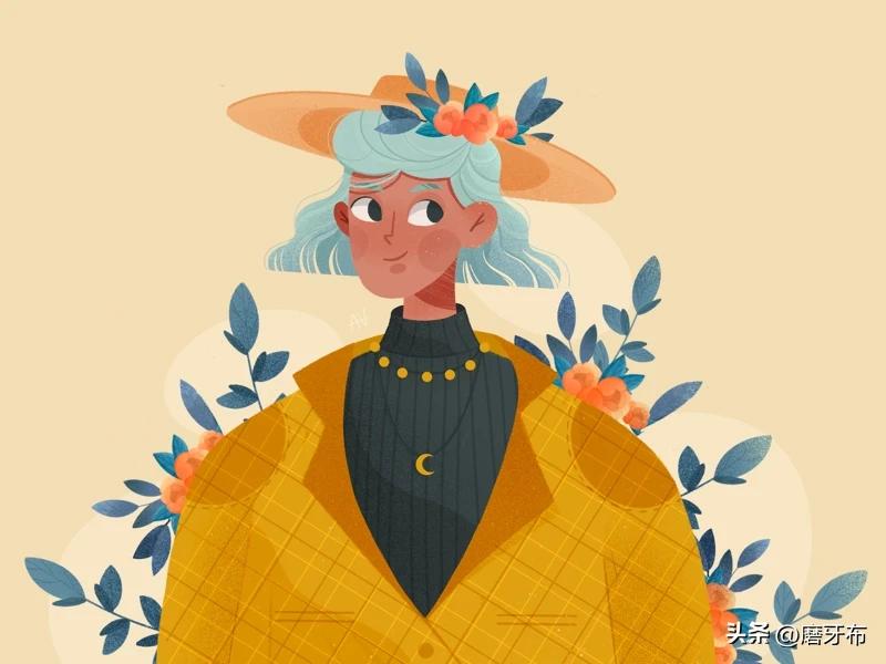 欧美著名插画师人物插画作品,日本插画师绚丽多彩的插画风格