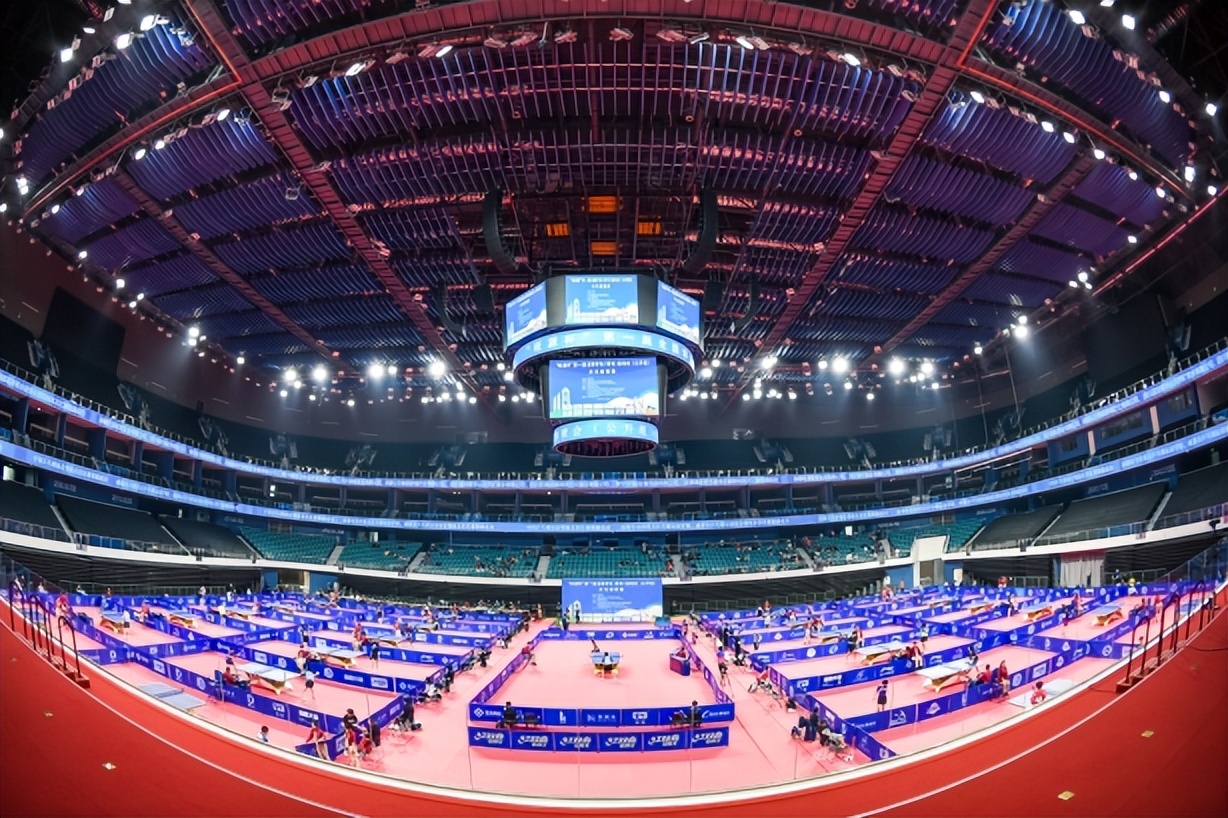 全国首届青少年乒乓球巡回赛,学青会公开组预赛乒乓球江苏