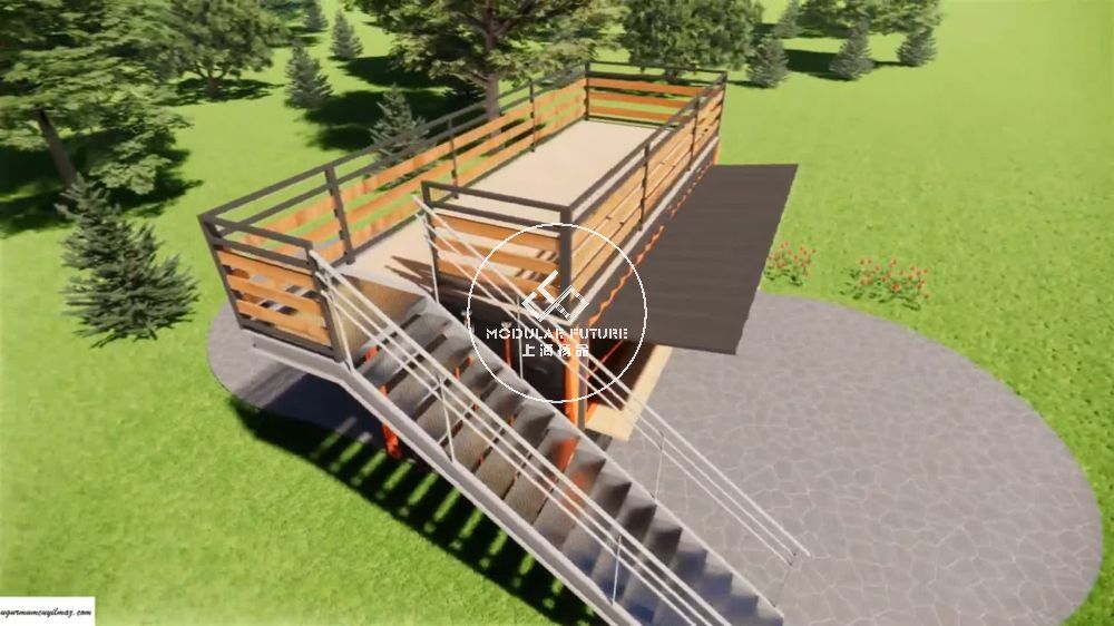 12米集装箱改造咖啡店案例,如何创意一个多功能咖啡店