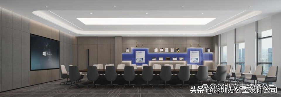 办公室装修设计效果图20平方,办公室装修设计创意图风格