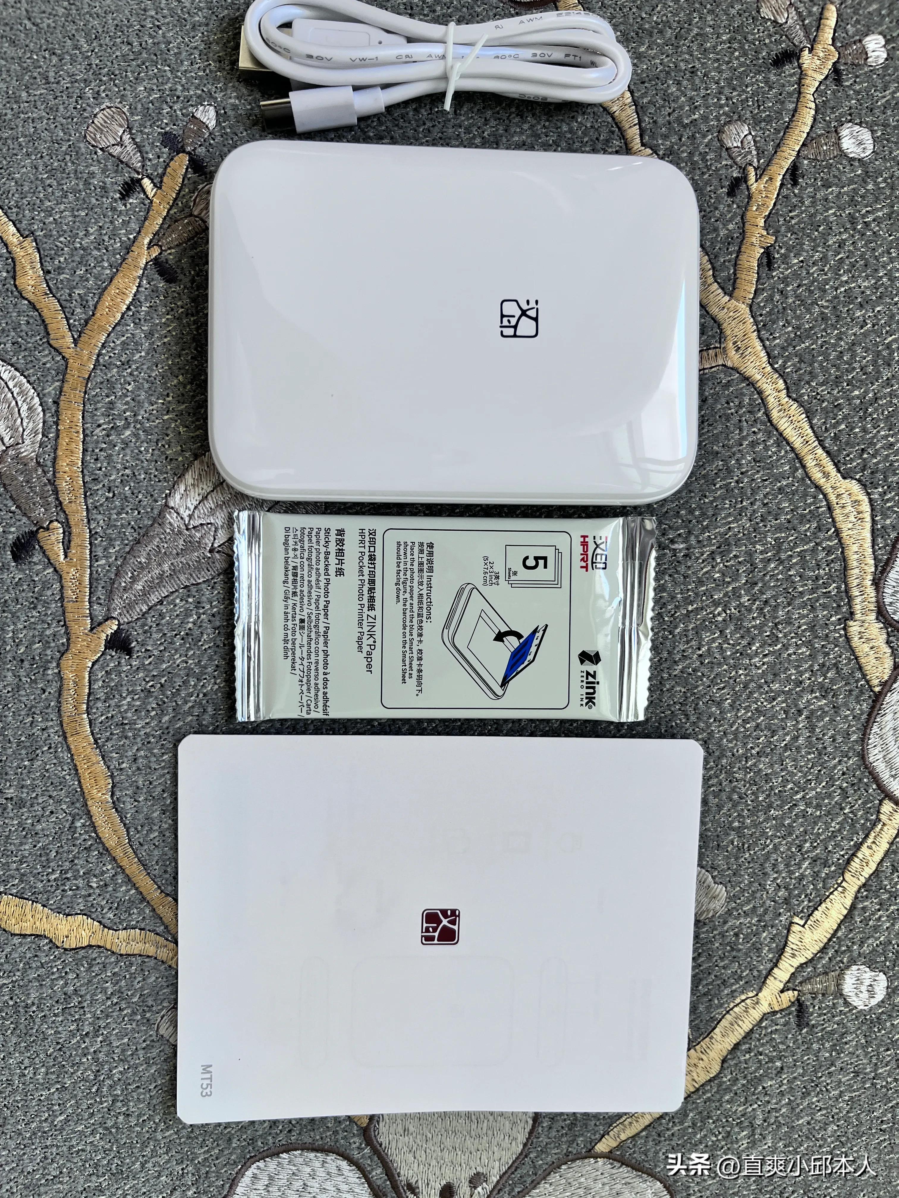 汉印mt53口袋照片打印机,汉印mt53