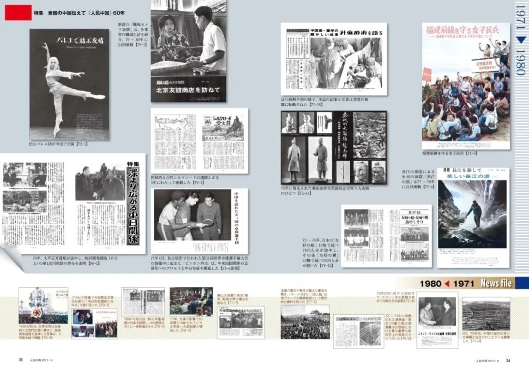 中日邦交开始正常化的年份,人民日报见证中国发展