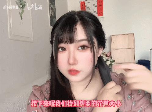 波浪卷发简单编发,晚上编发一夜变人鱼卷发