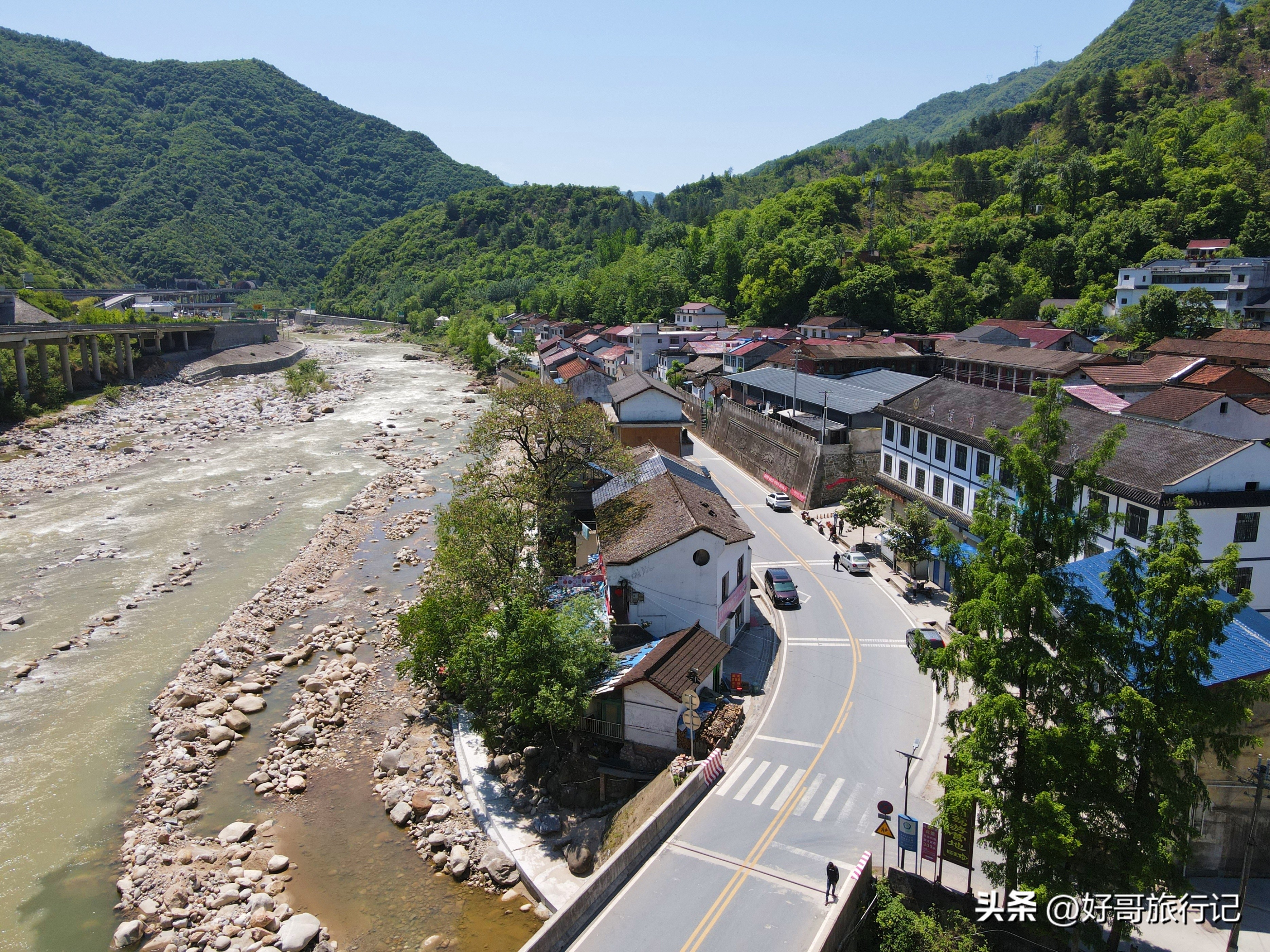 陕西美丽小镇，留坝县马道镇，萧何月下追韩信，一个有故事的地方