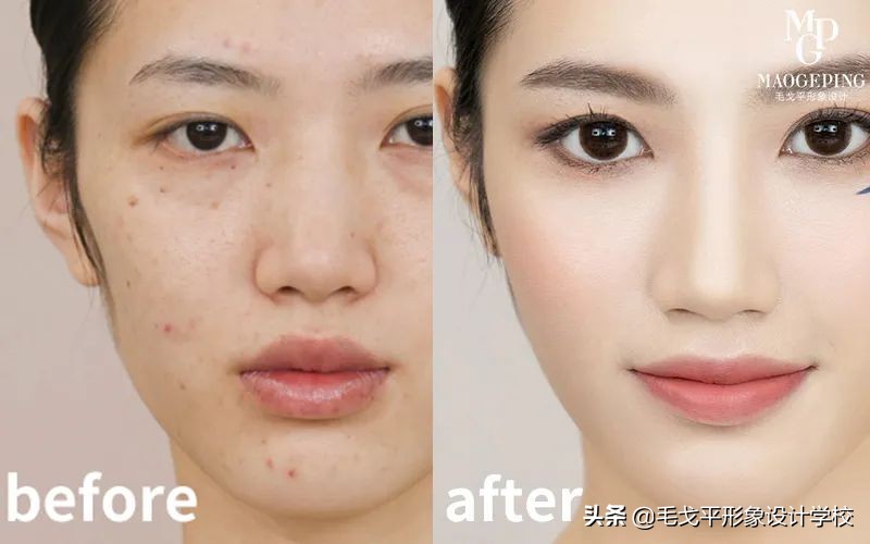 鼻小柱比鼻翼低怎么化妆,山根低大鼻头宽鼻翼修容