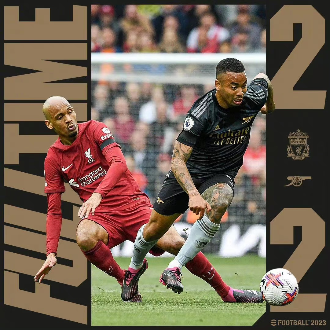 阿森纳1-2遭埃弗顿逆转,阿森纳2-2遭富勒姆绝平