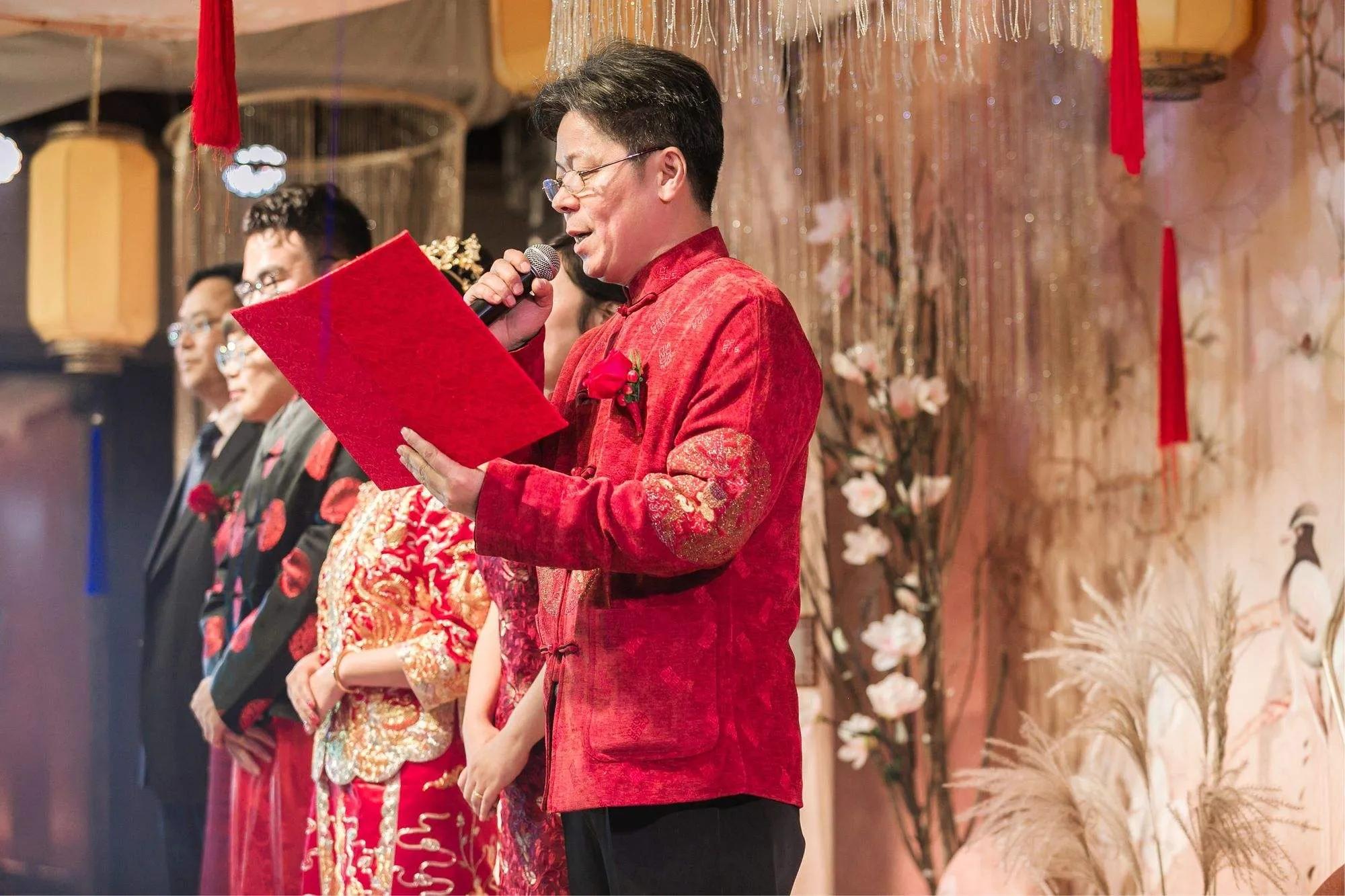 儿子婚礼父亲致辞简单大气上档次,儿子结婚父亲婚礼经典致辞视频