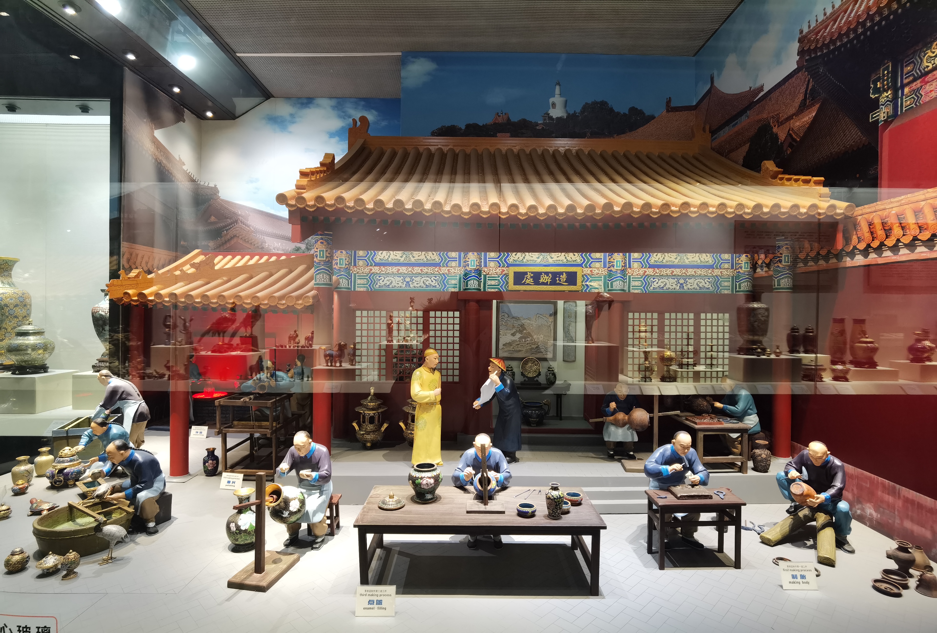 国家博物馆收藏景泰蓝有哪些,景泰蓝博物馆镇馆之宝