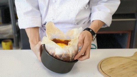 低脂橙香芝士蛋糕,爆浆芝士橙蛋糕