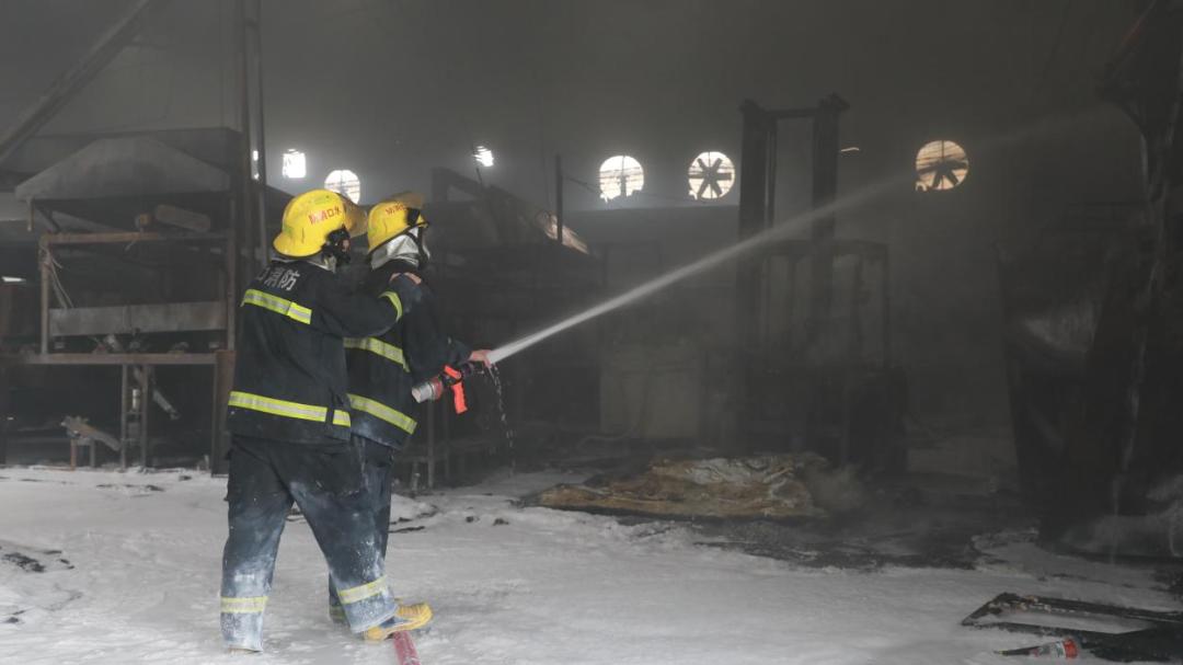 广东一厂房发生火灾,乳胶厂火灾最新消息