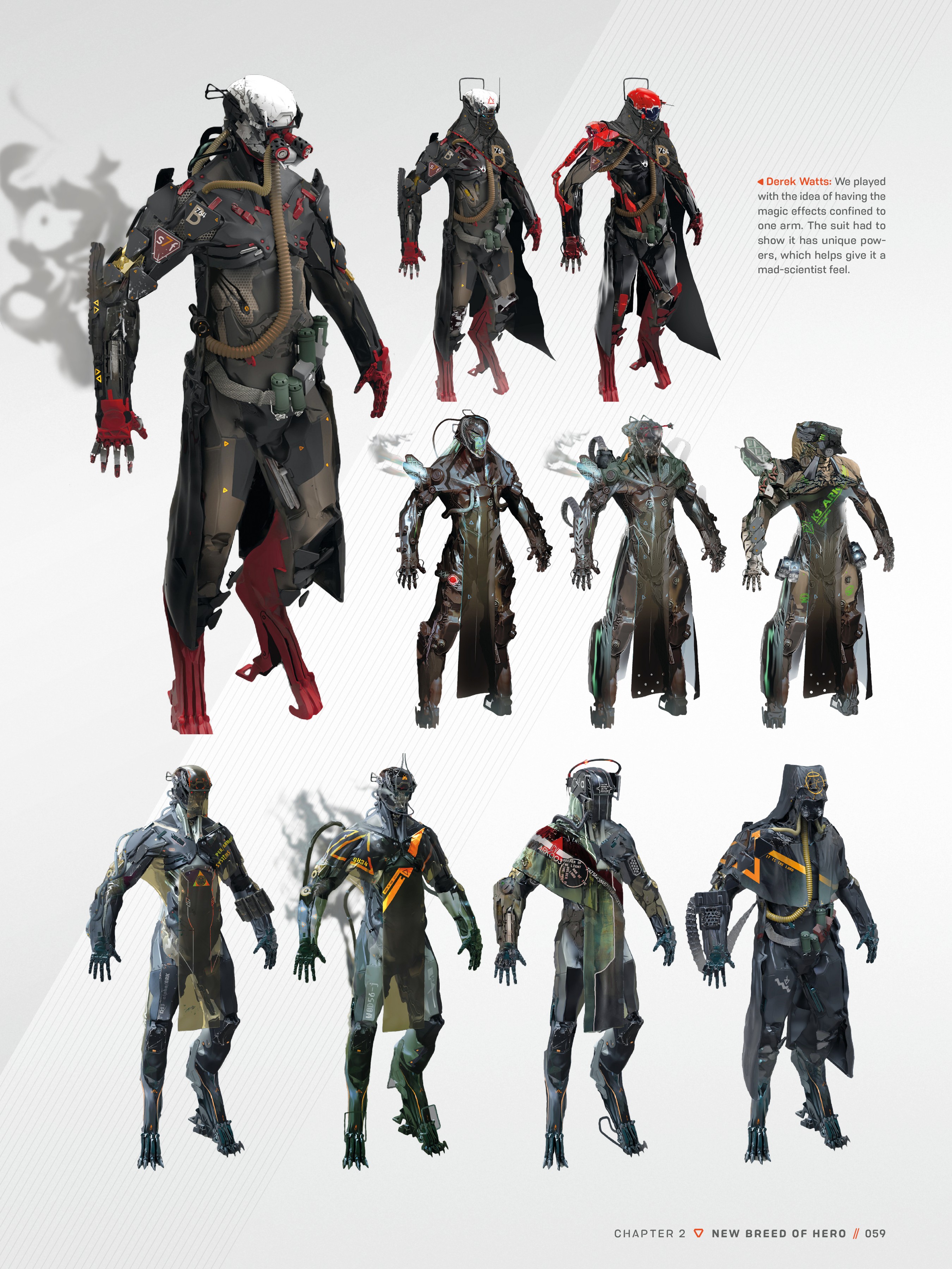 科幻怪与机械战甲的圣歌｜游戏TheArtofAnthem官方艺术设定集