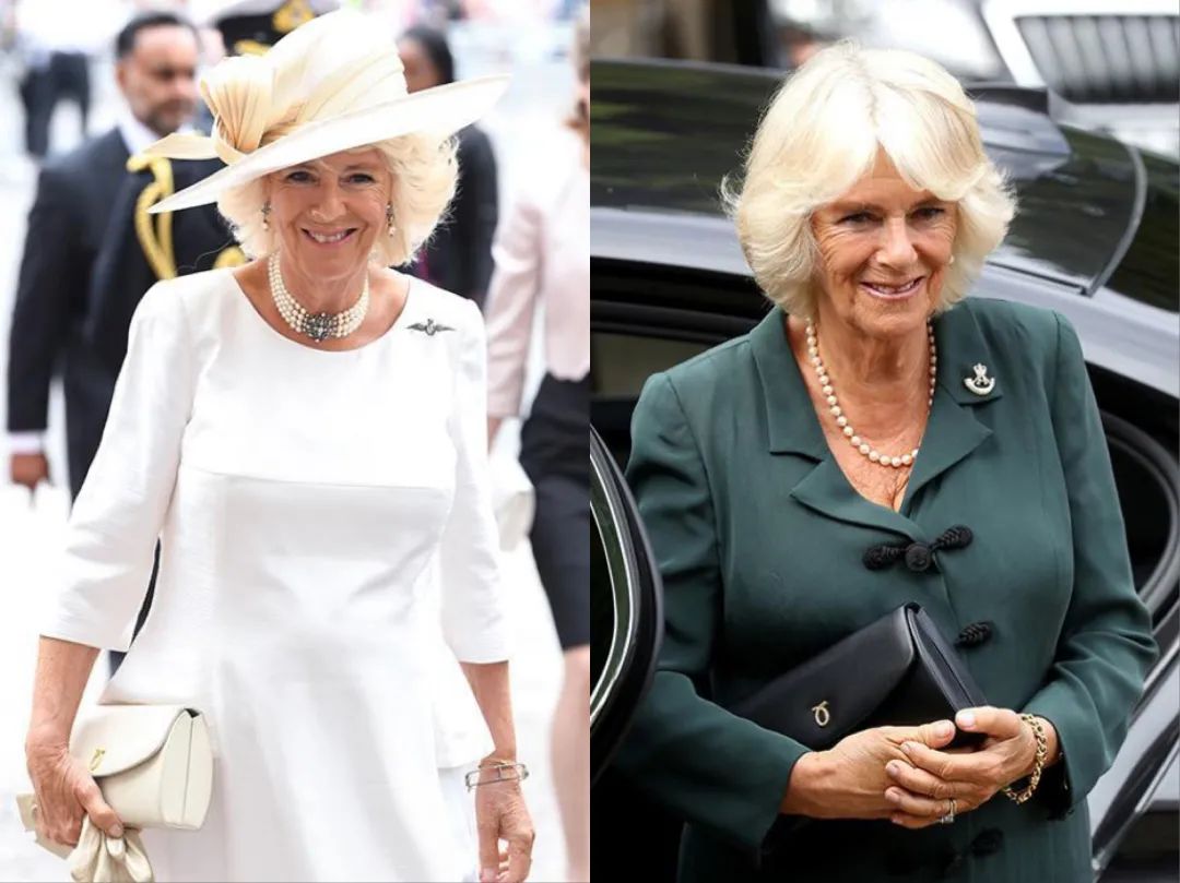 卡米拉气质逆袭不输戴安娜,卡米拉微笑回应凯特