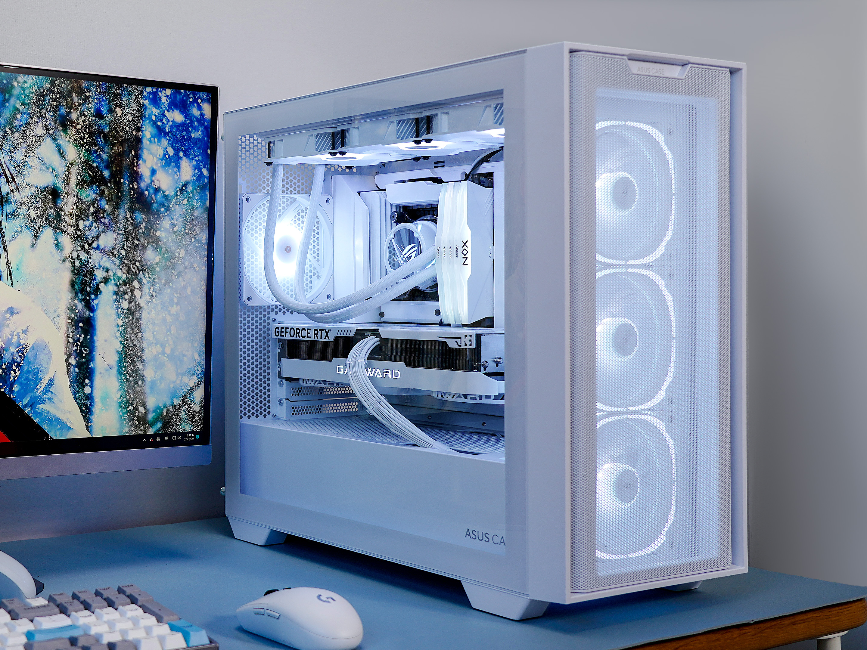 最新装机方式：背插式体验，I7+B760+RTX4070Ti攒台白白的主机