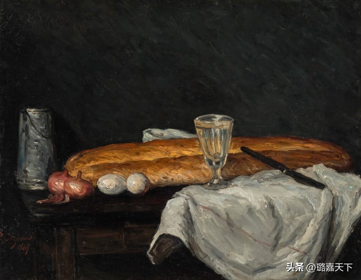 塞尚的名画,塞尚画作中的艺术符号