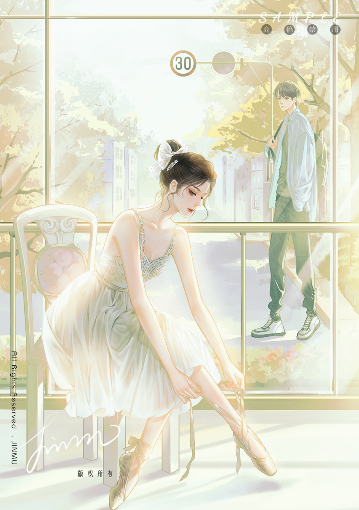 好甜呐,这位插画大大也太会了吧!缺情头的快来收藏啦