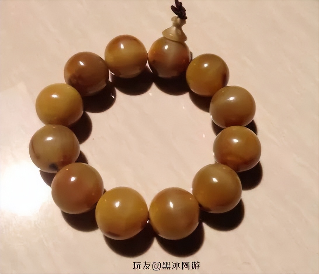 牦牛角盘玩前后对比,牦牛角能盘出包浆吗