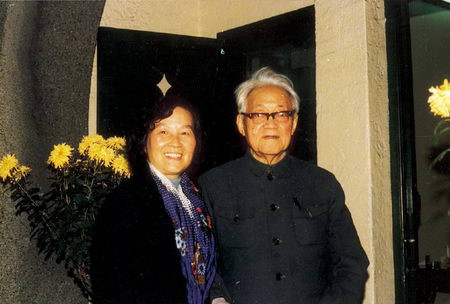 巴金生前录像,李小棠和巴金