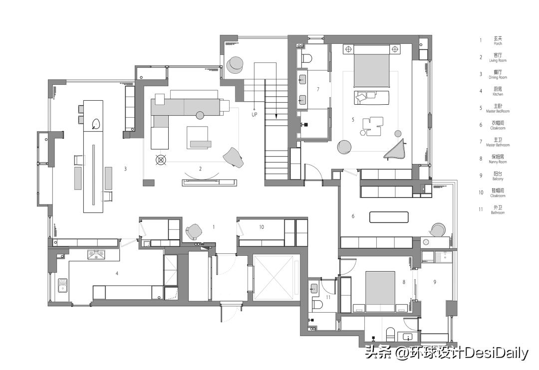 首发.刘捷｜680㎡极简顶复，空纳万境【环球设计3124期】