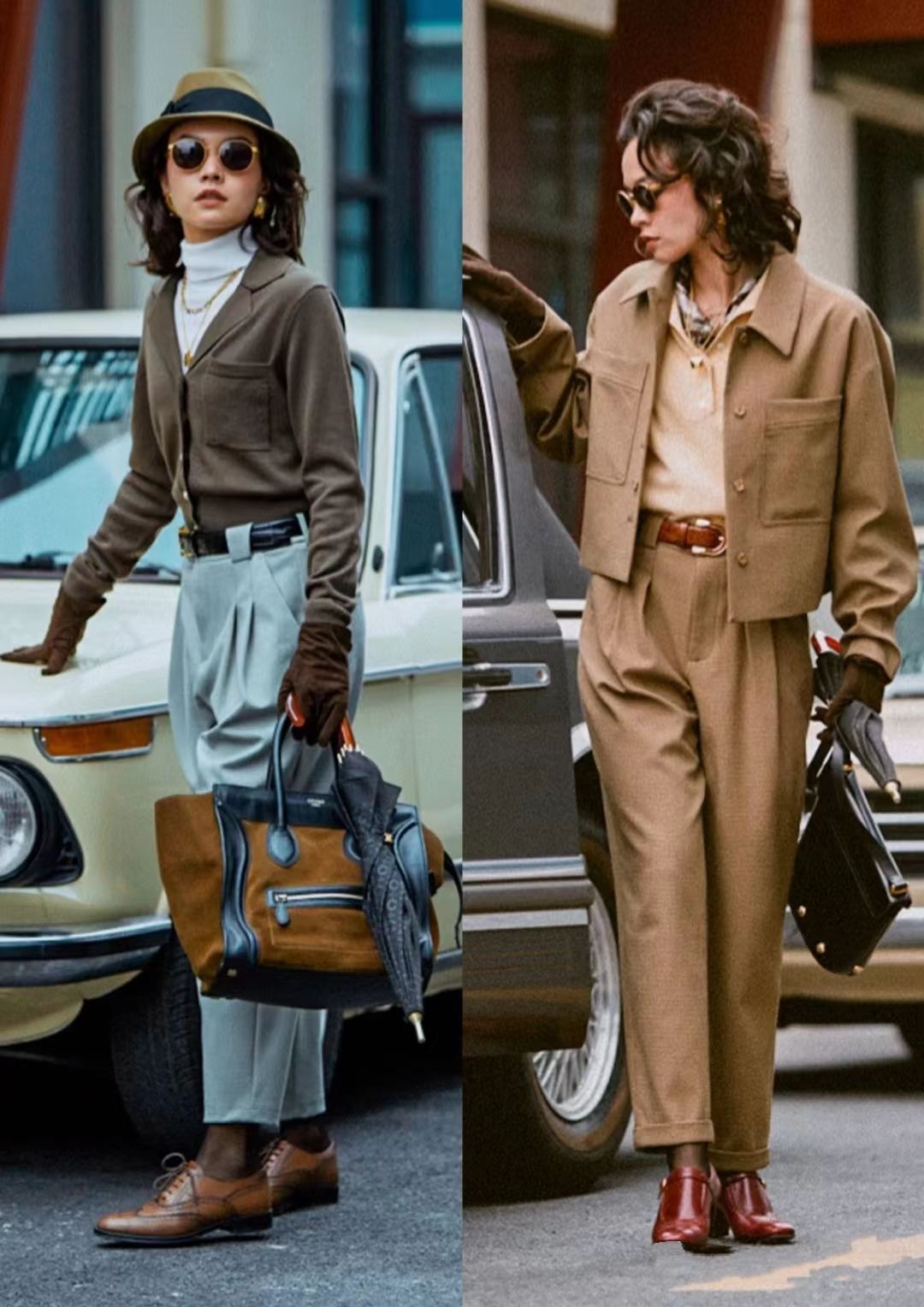 这个秋冬爱上“复古风”，优雅时尚又精致，邂逅更美的自己