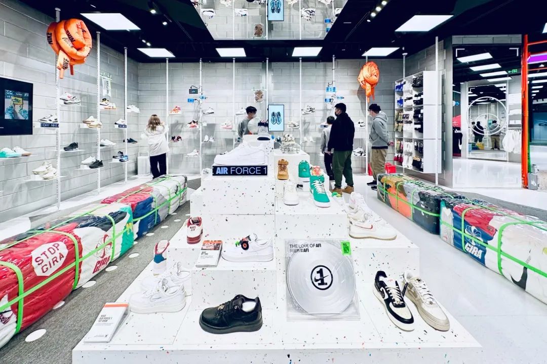 耐克tx淮海潮流旗舰店,上海tx淮海nike旗舰店级别