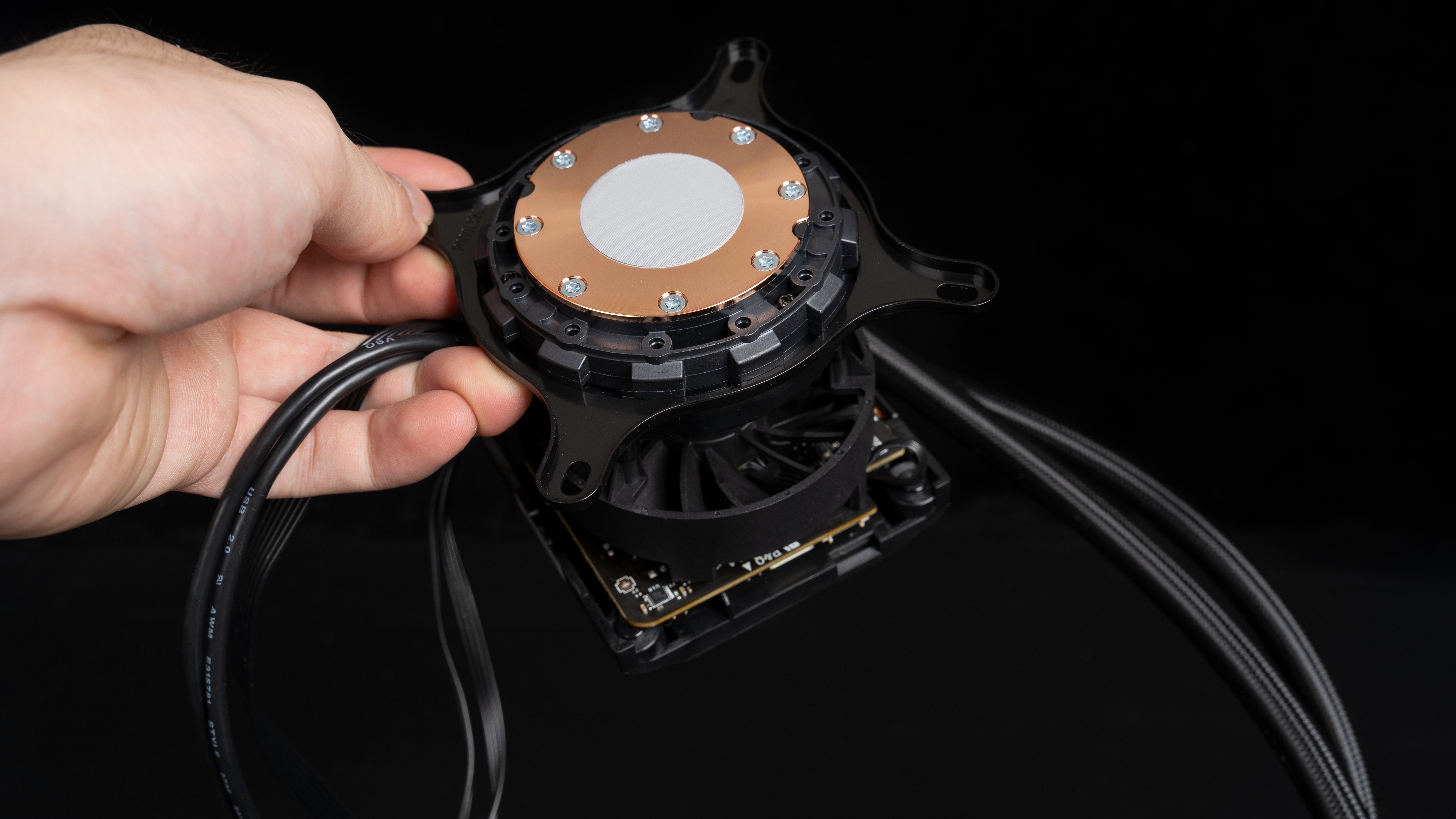 微星megcoreliquids360一体水冷,微星s360水冷开箱