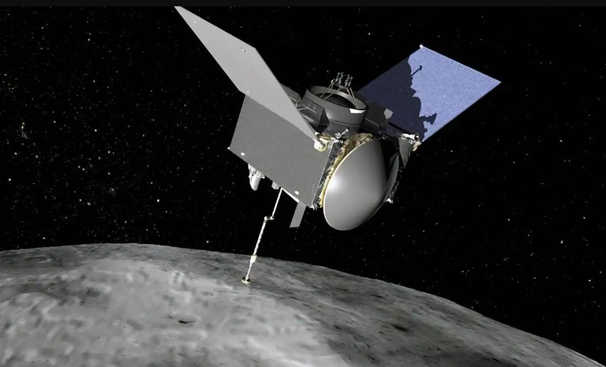 日本隼鸟2号小行星龙宫,实拍日本隼鸟2号小行星采样全程