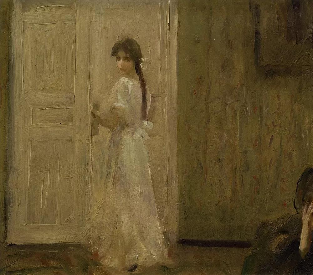 罗中立何多苓油画欣赏,何多苓人物油画教学视频